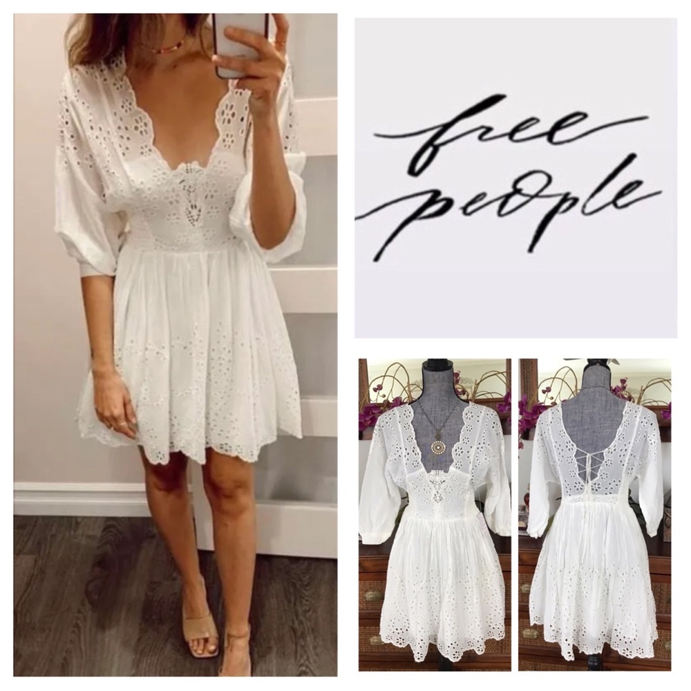 Free People  FP One Lottie Mini Dress.  NWT.